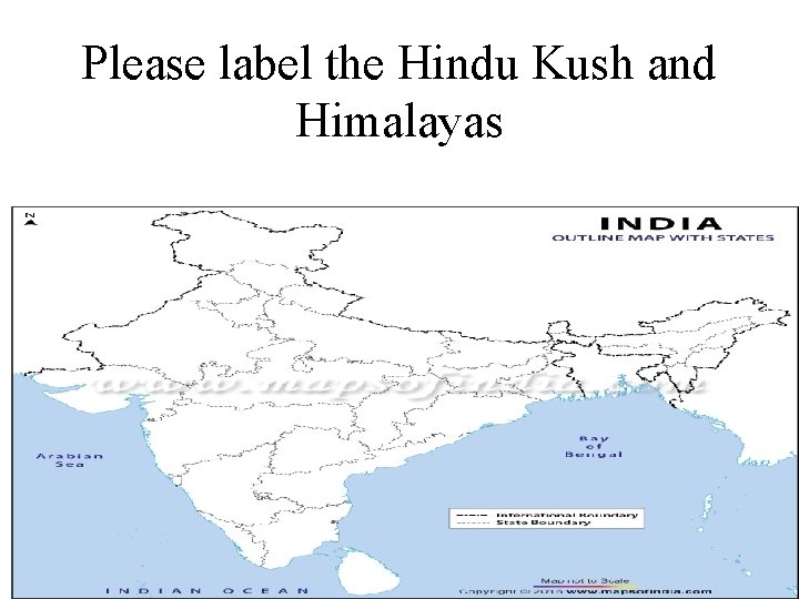 Please label the Hindu Kush and Himalayas 