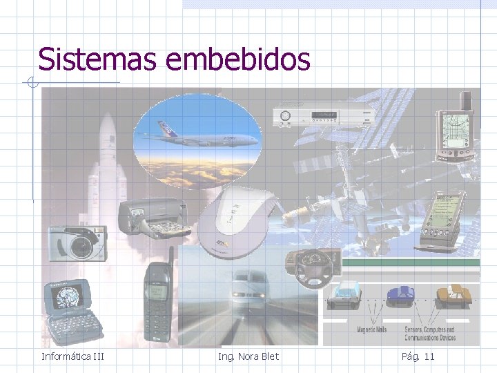 Sistemas embebidos Informática III Ing. Nora Blet Pág. 11 