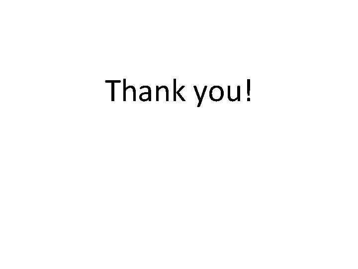 Thank you! 