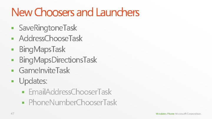New Choosers and Launchers § § § 47 Save. Ringtone. Task Address. Choose. Task New Choosers and Launchers § § § 47 Save. Ringtone. Task Address. Choose. Task