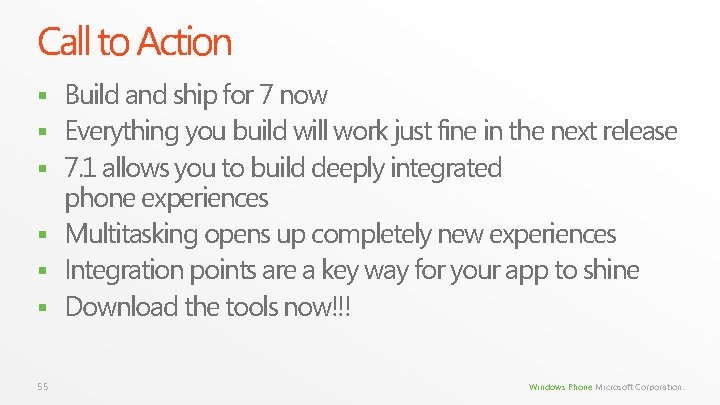 Call to Action § § § 55 Build and ship for 7 now Everything Call to Action § § § 55 Build and ship for 7 now Everything