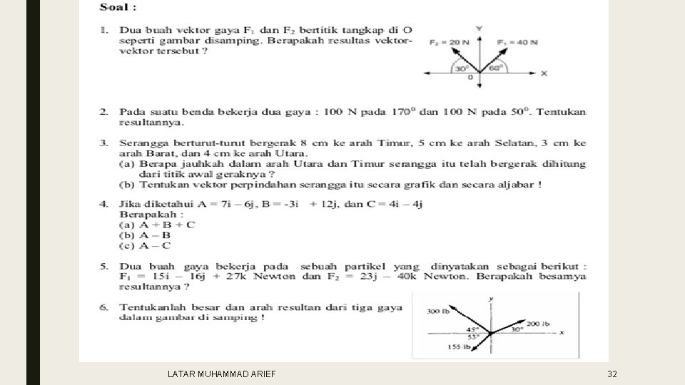 LATAR MUHAMMAD ARIEF 32 