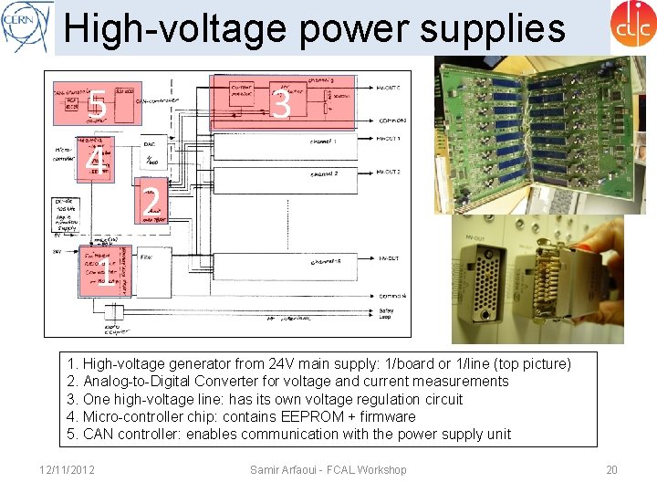 High-voltage power supplies 5 4 3 2 1 1. High-voltage generator from 24 V