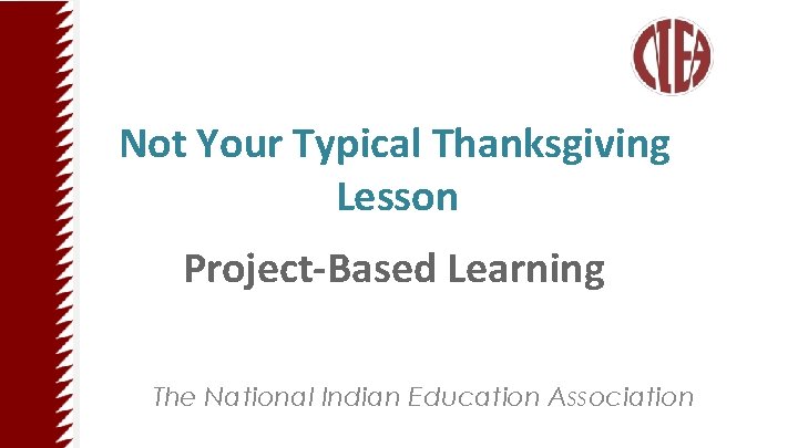 Not Your Typical Thanksgiving Lesson Project-Based Learning The National Indian Education Association 