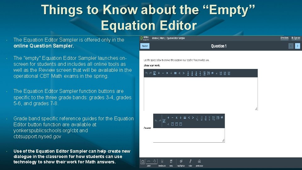 Things to Know about the “Empty” Equation Editor The Equation Editor Sampler is offered