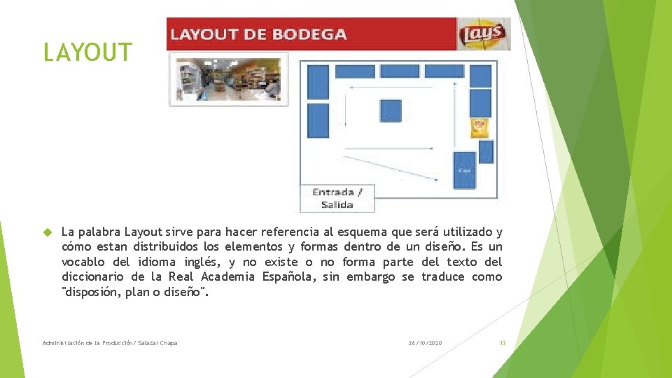 LAYOUT La palabra Layout sirve para hacer referencia al esquema que será utilizado y