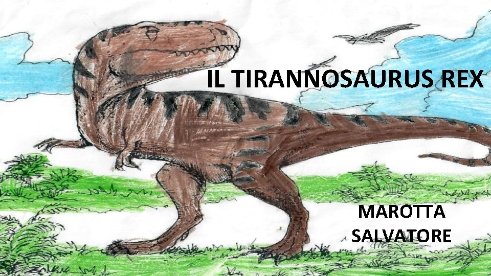 IL TIRANNOSAURUS REX MAROTTA SALVATORE 