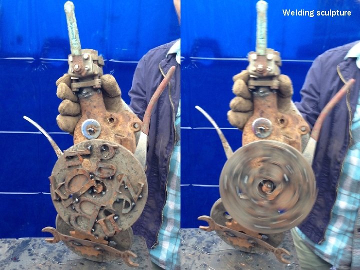 Welding sculpture 
