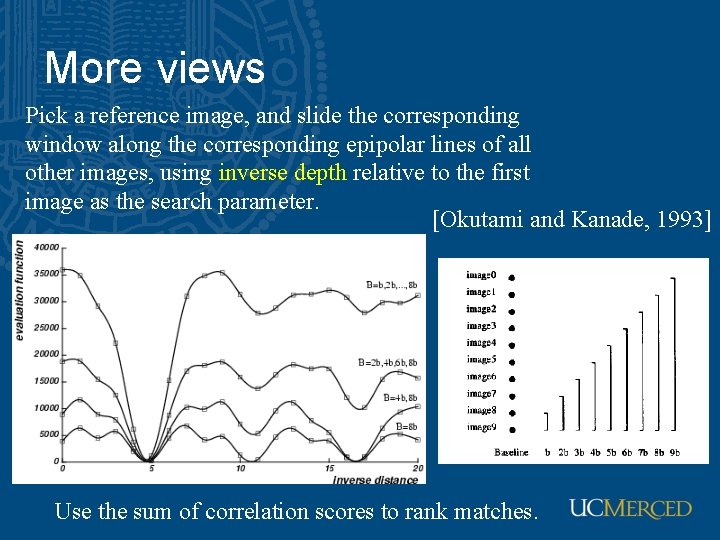 More views Pick a reference image, and slide the corresponding window along the corresponding