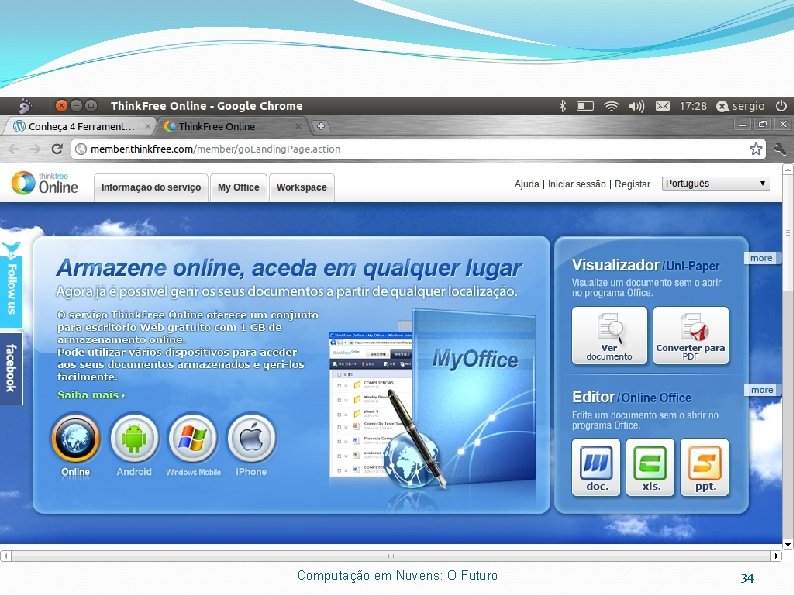 Computação em Nuvens: O Futuro 34 