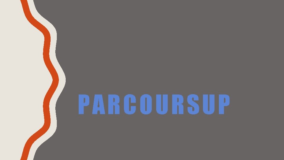 PARCOURSUP 