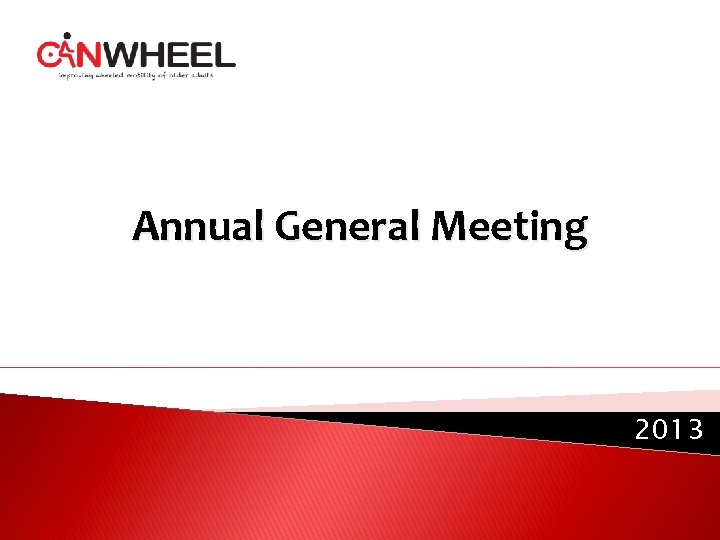 Annual General Meeting 2013 