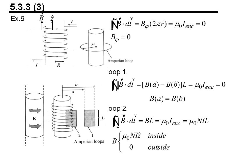 5. 3. 3 (3) Ex. 9 loop 1. loop 2. 5. 3. 3 (3) Ex. 9 loop 1. loop 2.