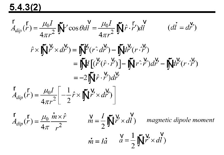 5. 4. 3(2) 5. 4. 3(2)