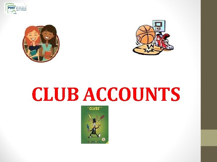 CLUB ACCOUNTS 