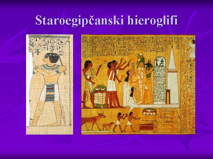 Staroegipčanski hieroglifi 