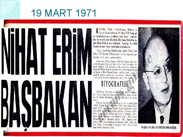 19 MART 1971 