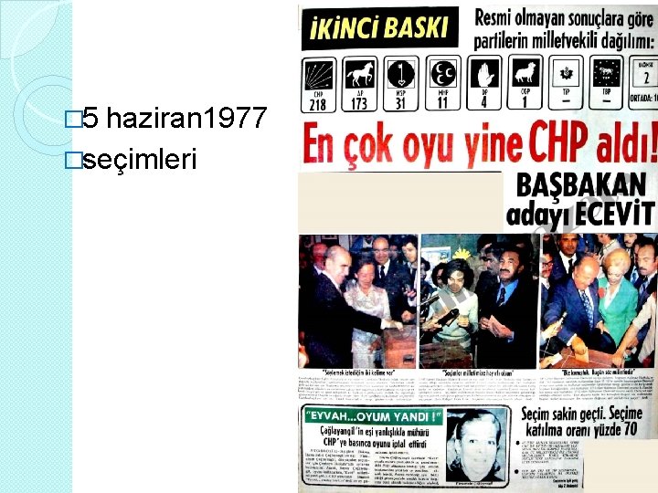 � 5 haziran 1977 �seçimleri 