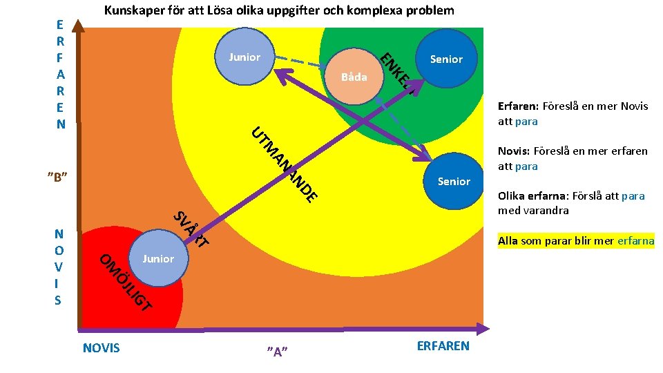 LT KE Båda Senior EN Junior Erfaren: Föreslå en mer Novis att para UT