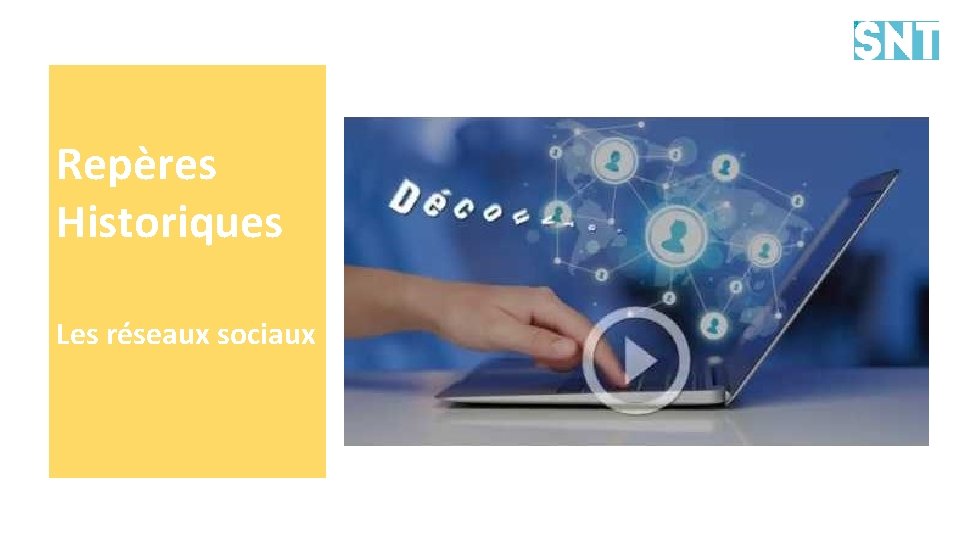 Repères Historiques Les réseaux sociaux 