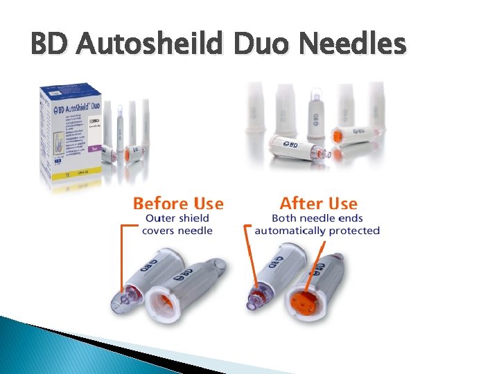 BD Autosheild Duo Needles 