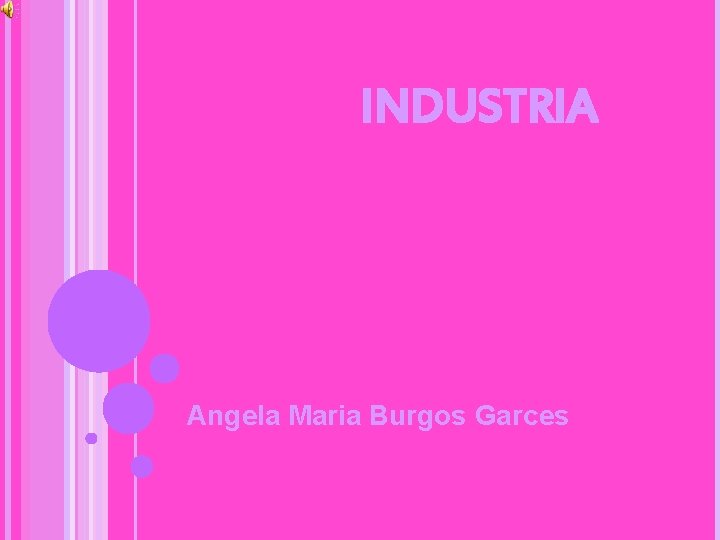 INDUSTRIA Angela Maria Burgos Garces 