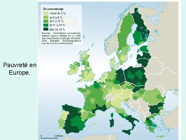 Pauvreté en Europe. 