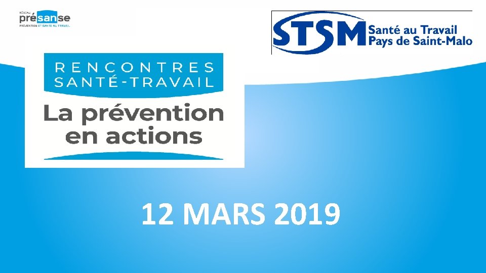 12 MARS 2019 12 MARS 2019