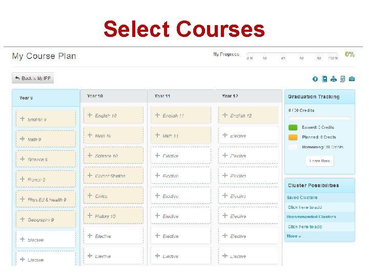 Select Courses 