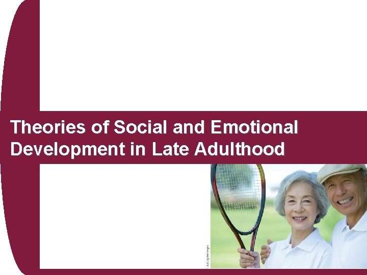 Theories of Social and Emotional Development in Late Adulthood 