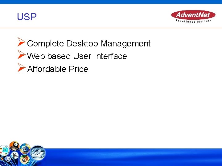 USP Complete Desktop Management Web based User Interface Affordable Price 