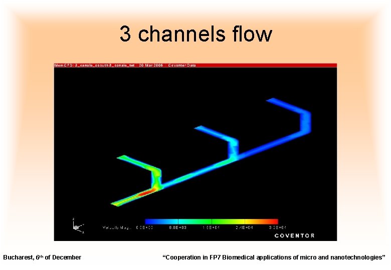 3 channels flow Bucharest, 6 th of December “Cooperation in FP 7 Biomedical applications