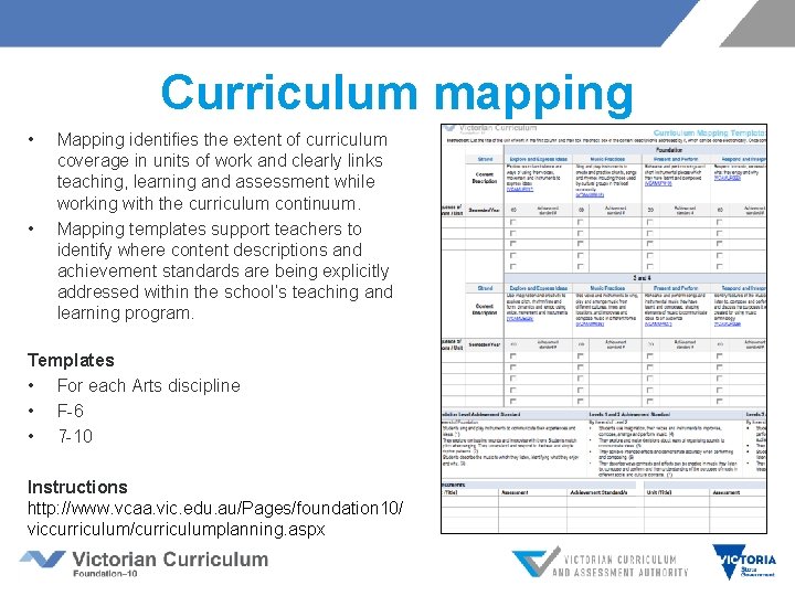 Curriculum mapping • • Mapping identifies the extent of curriculum coverage in units of Curriculum mapping • • Mapping identifies the extent of curriculum coverage in units of