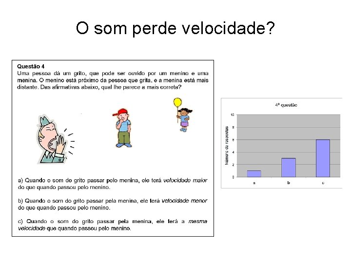 O som perde velocidade? O som perde velocidade?