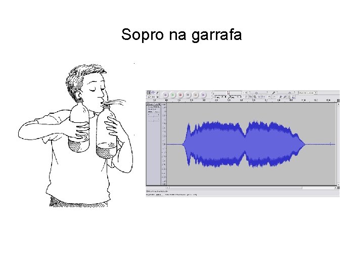 Sopro na garrafa Sopro na garrafa