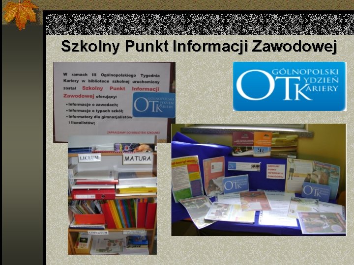 Szkolny Punkt Informacji Zawodowej 
