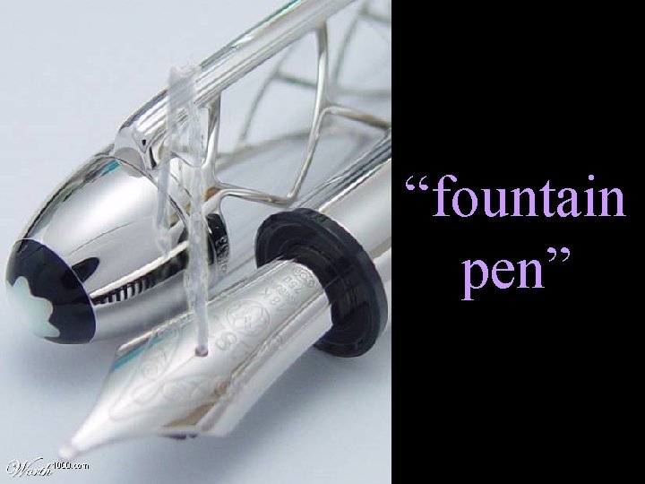 “fountain pen” 