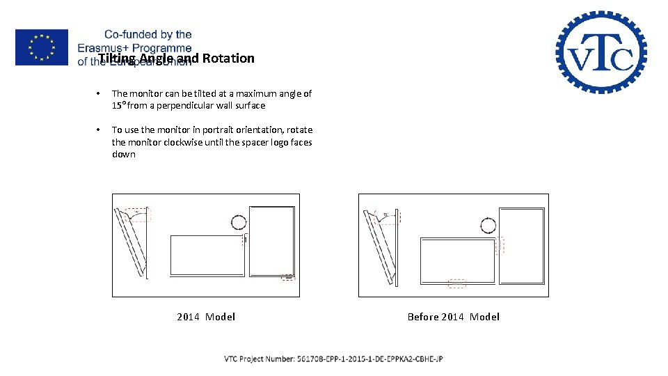II- LFD Control & Installation Tilting Angle and Rotation • The monitor can be II- LFD Control & Installation Tilting Angle and Rotation • The monitor can be
