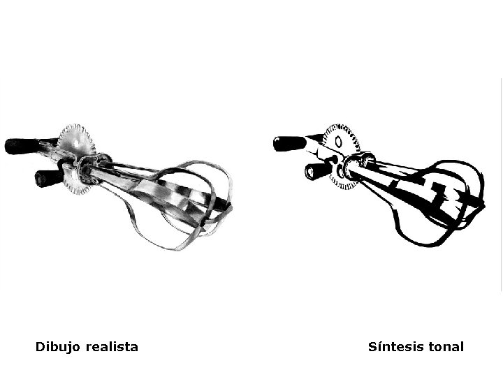 Dibujo realista Síntesis tonal 