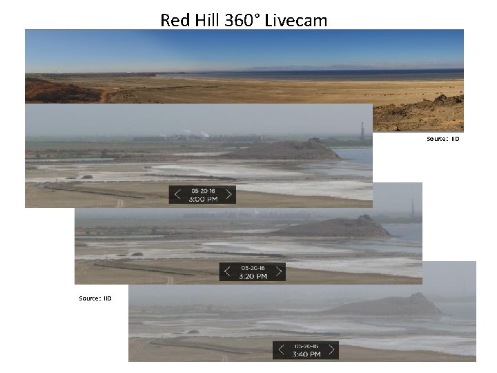Red Hill 360° Livecam Source: IID 15 