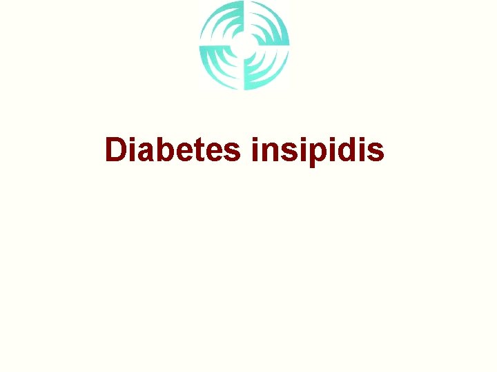 Diabetes insipidis 