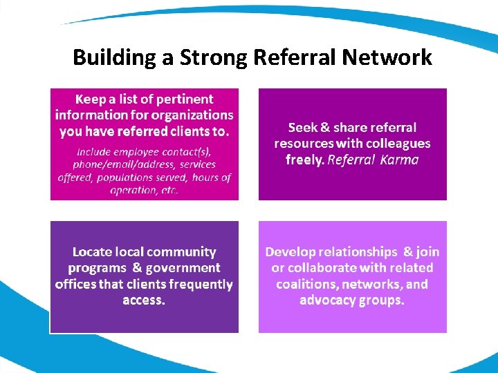 Building a Strong Referral Network 