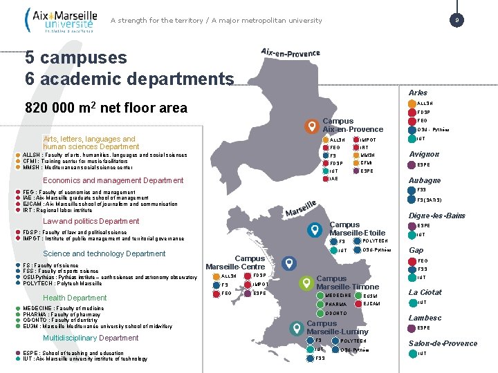 A strength for the territory / A major metropolitan university 9 5 campuses 6