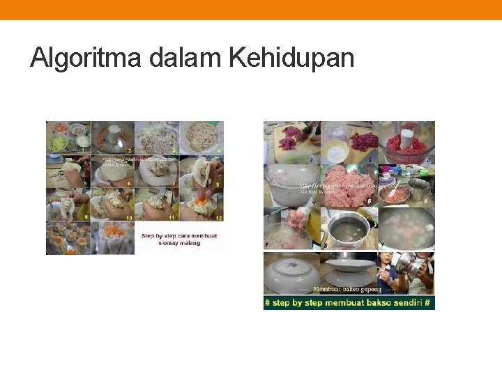 Algoritma dalam Kehidupan 