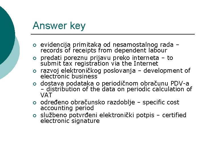 Answer key ¡ ¡ ¡ evidencija primitaka od nesamostalnog rada – records of receipts