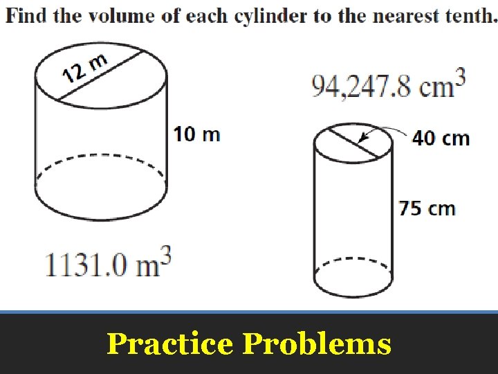 Practice Problems 