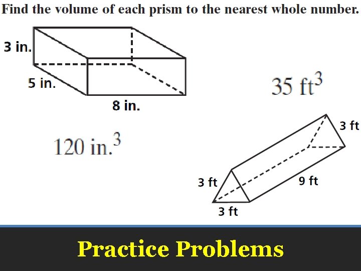 Practice Problems 