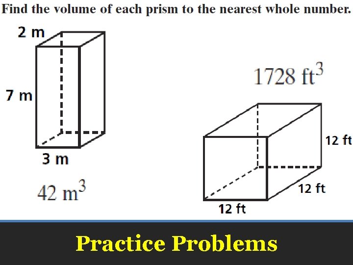 Practice Problems 