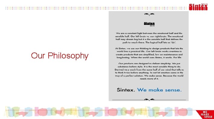 Our Philosophy 