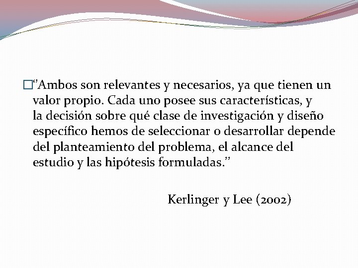 �‘’Ambos son relevantes y necesarios, ya que tienen un valor propio. Cada uno posee �‘’Ambos son relevantes y necesarios, ya que tienen un valor propio. Cada uno posee